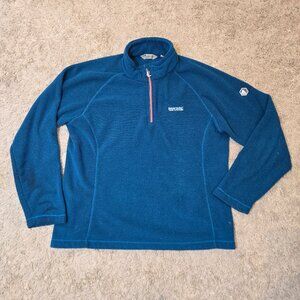 ❄️Regatta Great Outdoors Blue Fleece Pullover Sweater Sweatshirt XL 12❄️